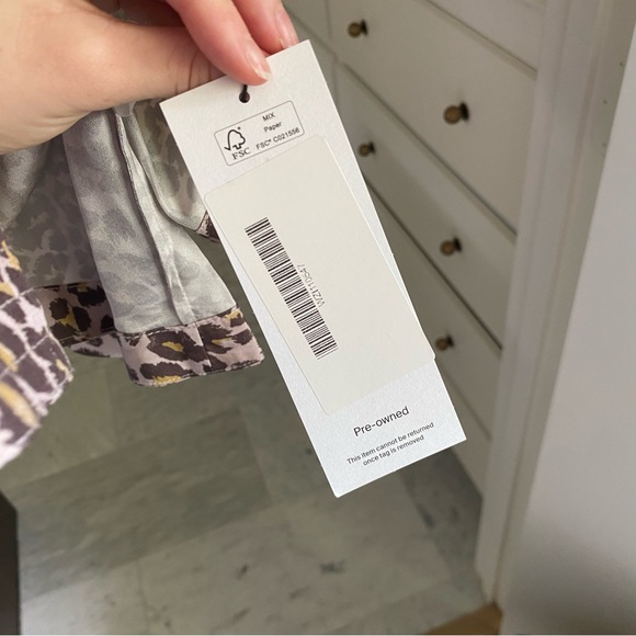 Zimmerman Leopard print structured silk dress - Picture 8 of 8